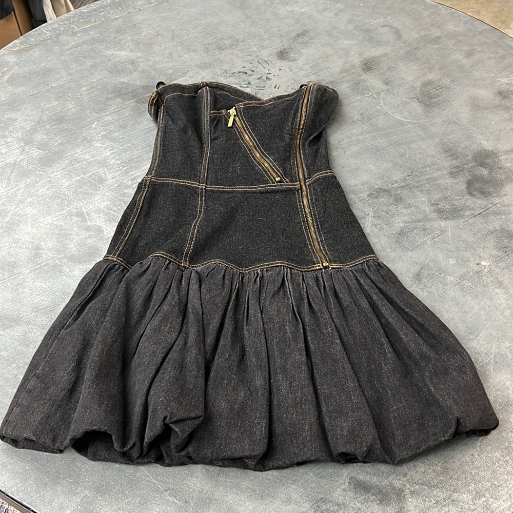 Santana 80s jean dress